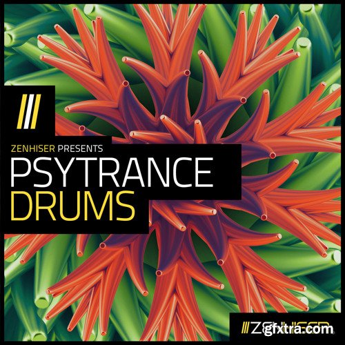 Zenhiser Psytrance Drums WAV