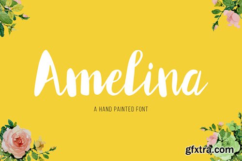 CreativeMarket Amelina Font 484890