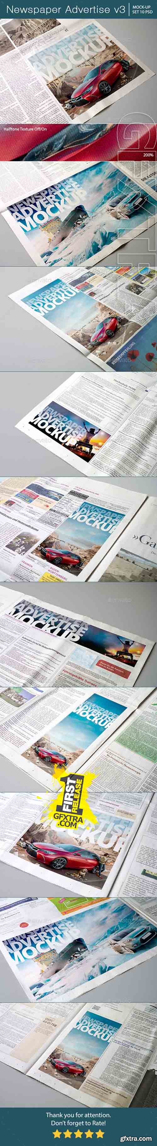 GR - Newspaper Advertise Mockup v3 14288069