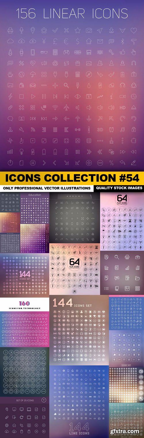 Icons Collection #54 - 20 Vector