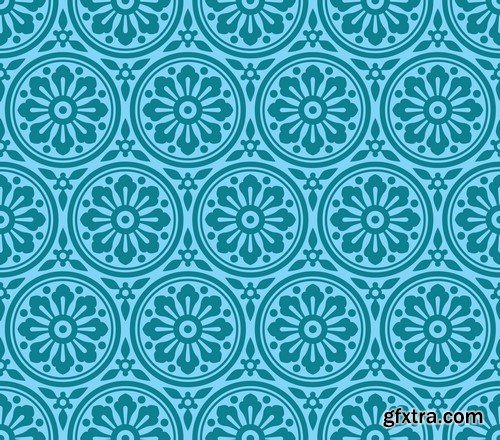 Vintage Wallpapers Patterns - 10x EPS