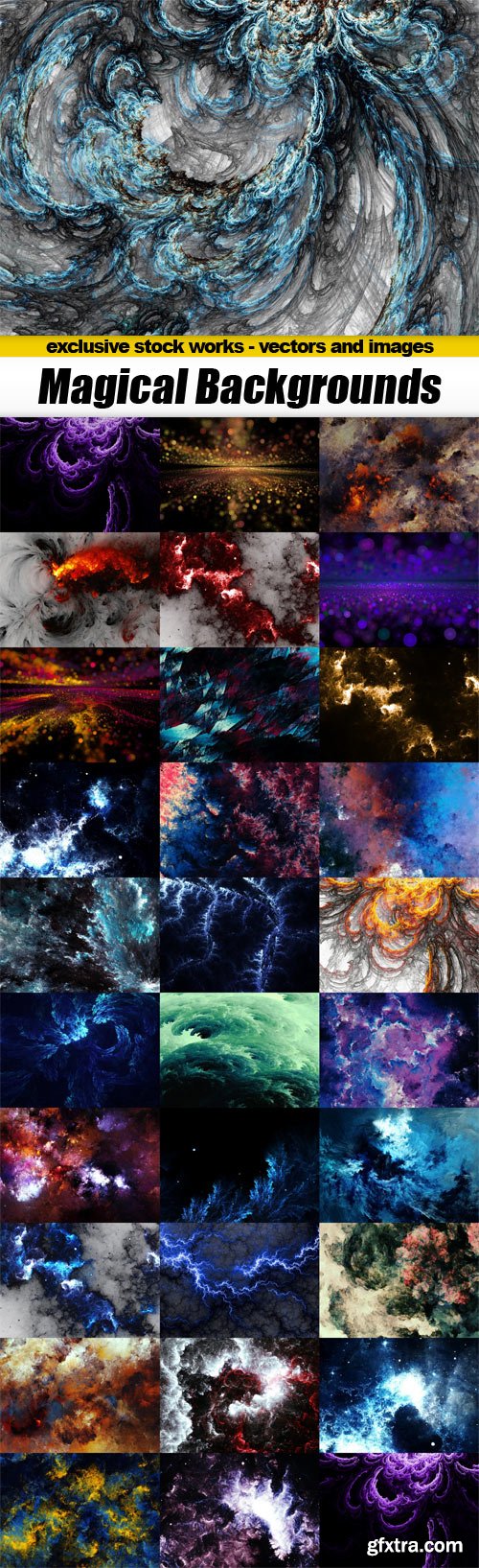 Magical Backgrounds - 30x JPEGs