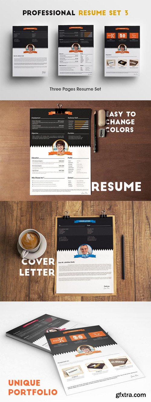 CM - Professional Resume Set 3 479899