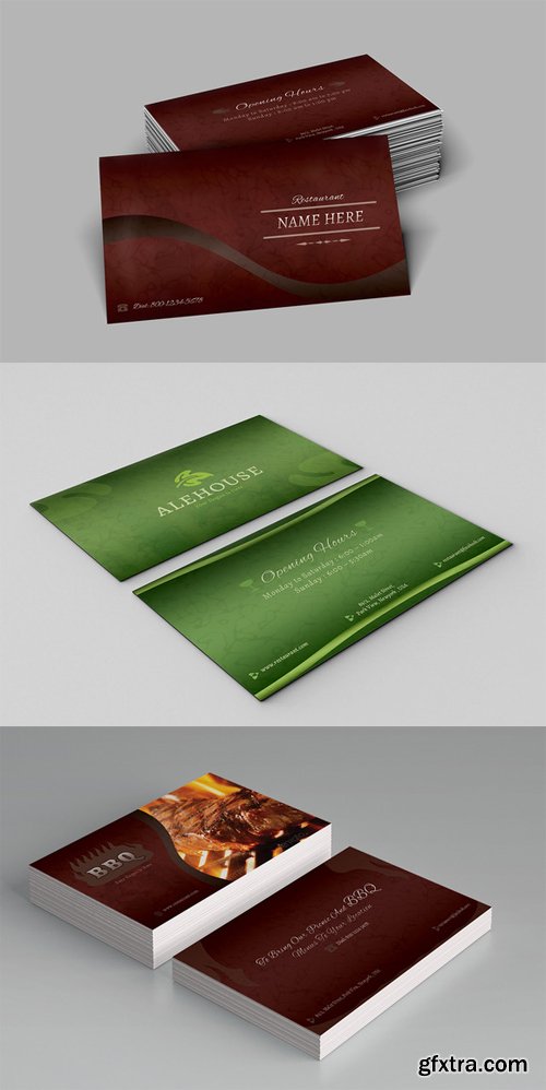 CM - Restaurant Business Card 482108