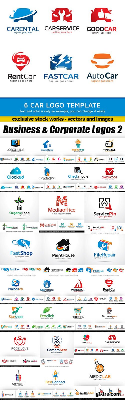 Business & Corporate Logos 2 - 30xEPS, AI