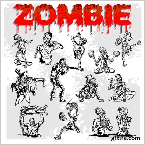 Zombie Attack - 23xEPS