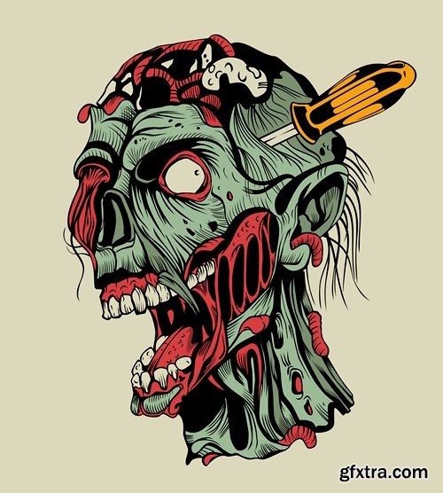 Zombie Attack - 23xEPS