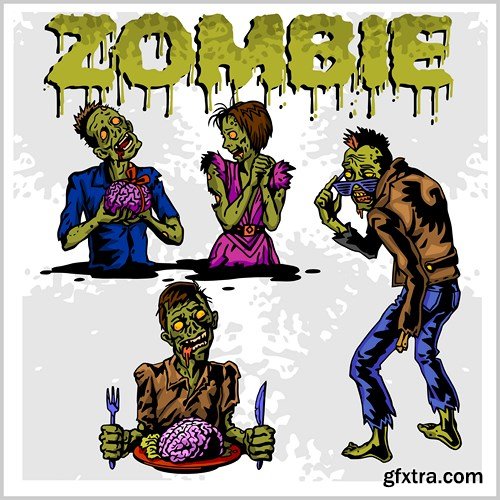 Zombie Attack - 23xEPS