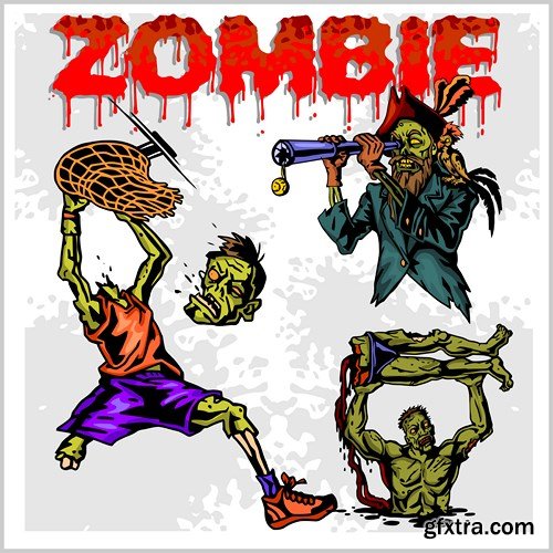 Zombie Attack - 23xEPS