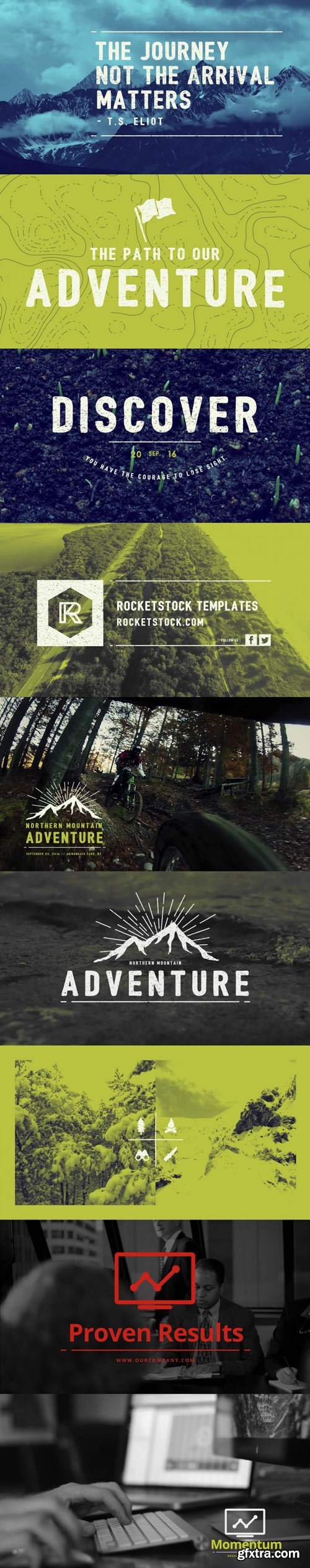 RocketStock - Adventure Rugged Graphics Pack