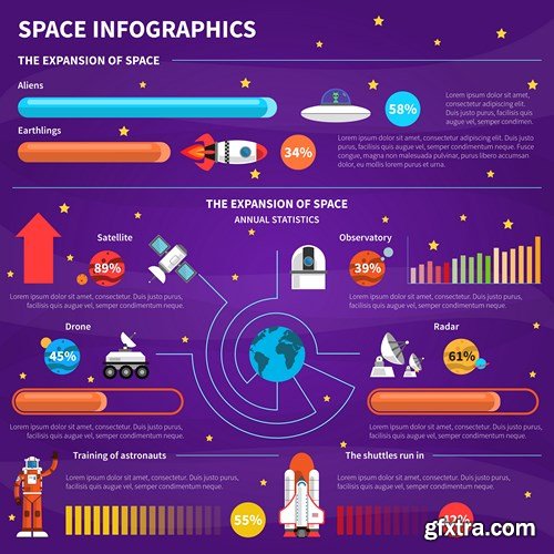 Flat Vector Design 17 - 25xEPS