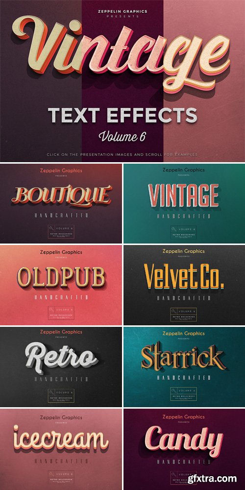 CM 483093 - Vintage Text Effects Vol.6