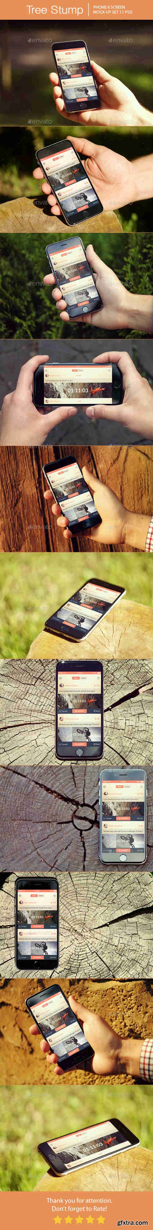 GR - Tree Stump iPhone 6 Mockup 14311647