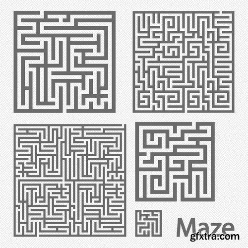 Maze Patterns - 20x EPS