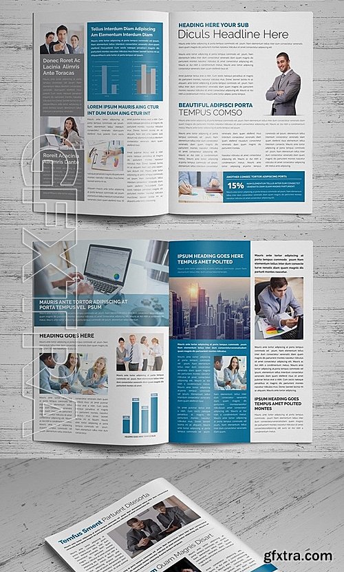 CM - Newsletter Indesign Template v2 485958