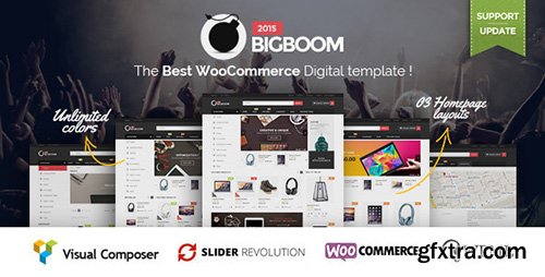 ThemeForest - Bigboom v1.1.8 - Responsive Ecommerce WordPress Theme - 11099397