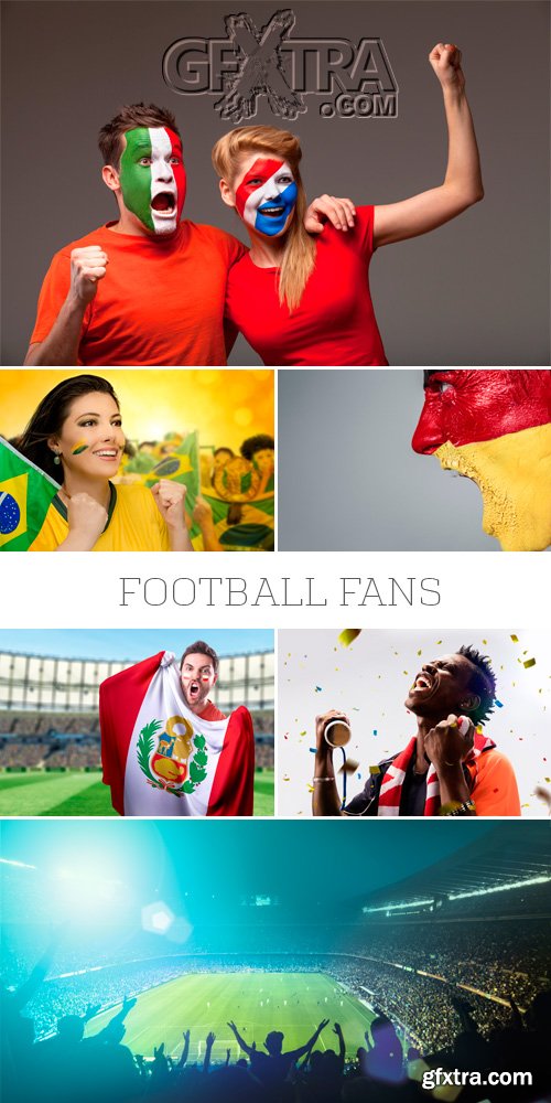 Amazing SS - Football Fans, 25xJPGs