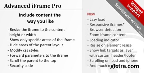 CodeCanyon - Advanced iFrame Pro v7.0 - 5344999