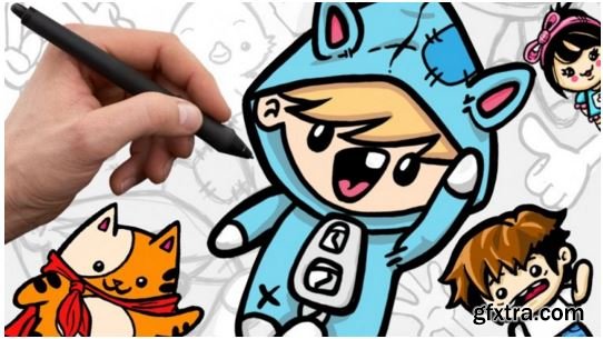 How to Draw Cute Cartoon Characters » GFxtra
