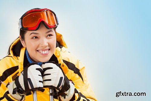 Collection girl woman skiing ski resort 25 HQ Jpeg