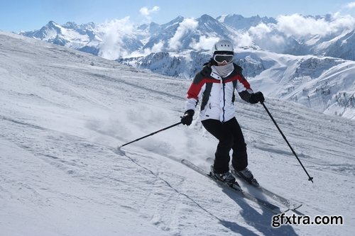 Collection girl woman skiing ski resort 25 HQ Jpeg