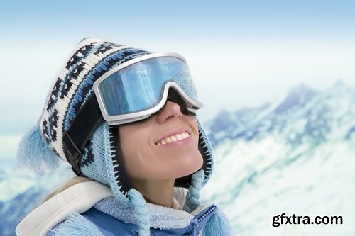 Collection girl woman skiing ski resort 25 HQ Jpeg