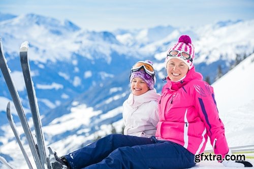 Collection girl woman skiing ski resort 25 HQ Jpeg