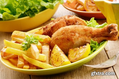 Collection roast chicken barbecue grill fast food 25 HQ Jpeg