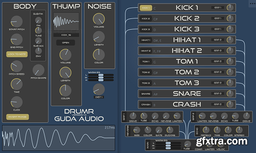 Guda Audio DrumR v1.0 WiN OSX Incl Keygen-R2R