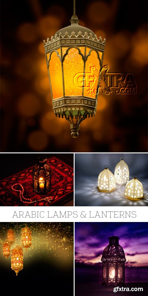 Amazing SS - Arabic Lamps & Lanterns, 25xJPGs