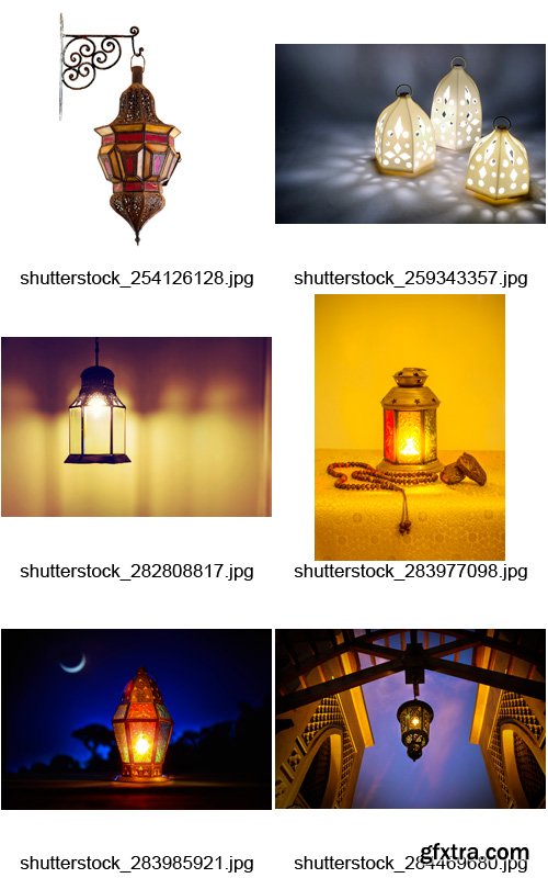 Amazing SS - Arabic Lamps & Lanterns, 25xJPGs