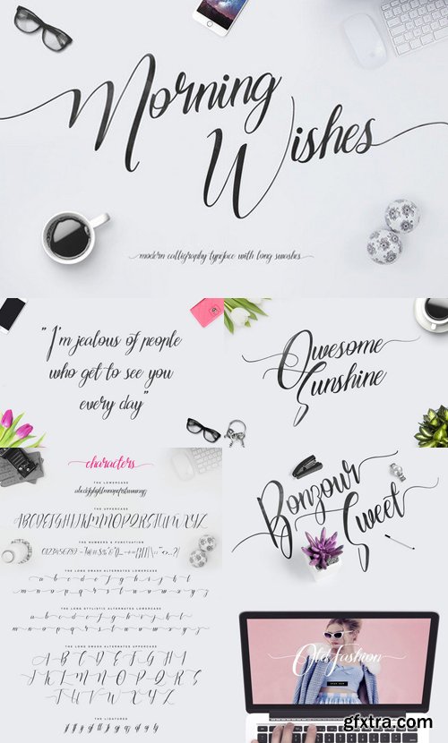 CM - Morning Wishes Display Font 488073