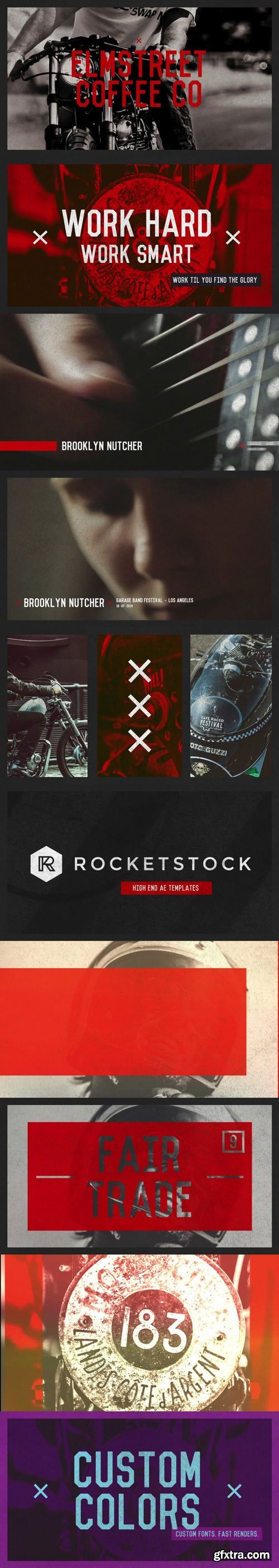 RocketStock - Harlem Grungy Retro Graphics Pack