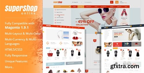 ThemeForest - Supershop v7.0.0 - Responsive Magento Theme - 10066178