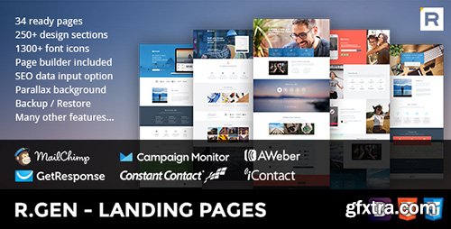 ThemeForest - R.Gen v0.17 - Landing Pages - 13244840