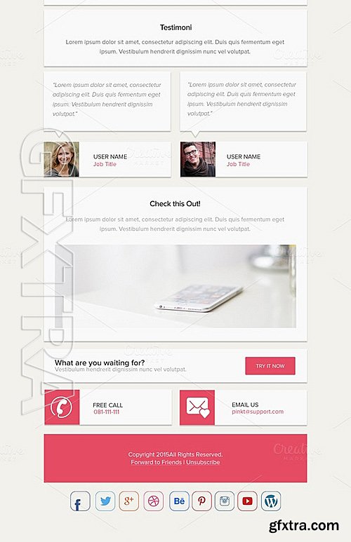 CM - 7 Responsive Email Template Bundle 486546