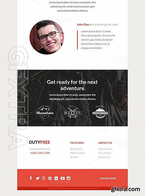 CM - 7 Responsive Email Template Bundle 486546