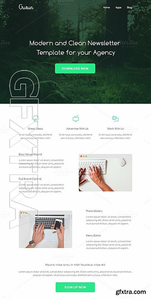 CM - 7 Responsive Email Template Bundle 486546