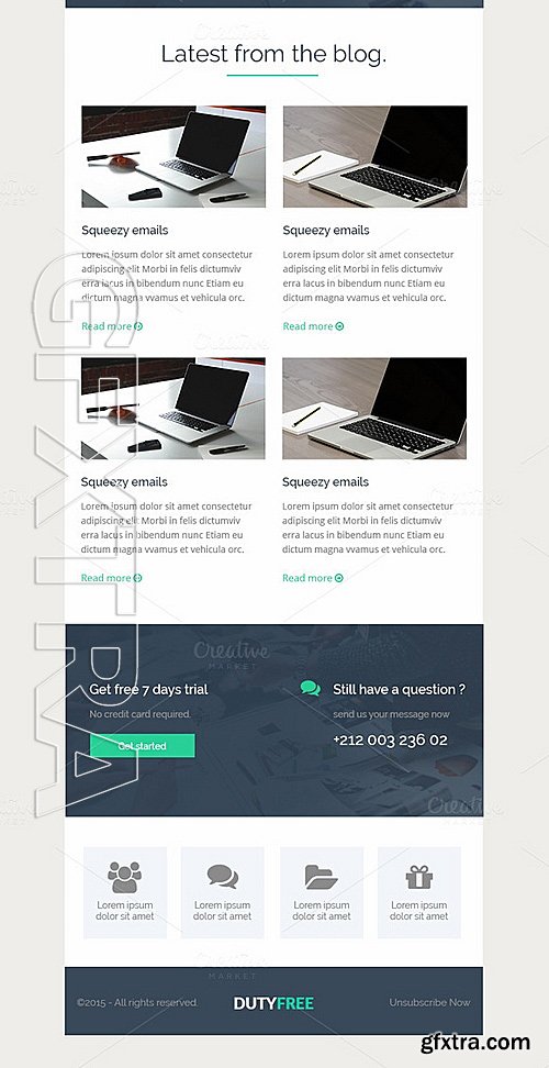 CM - 7 Responsive Email Template Bundle 486546