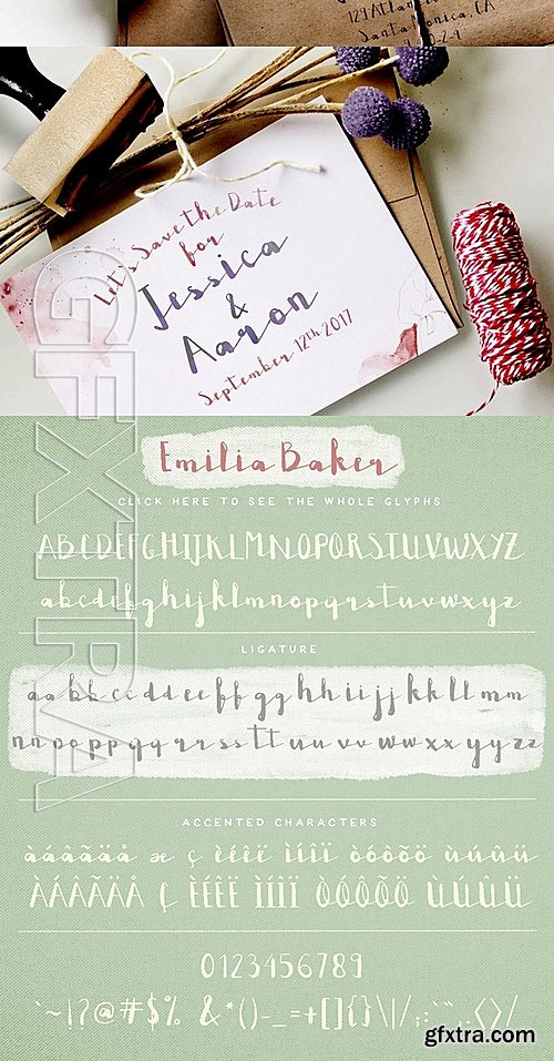 CM - Emilia Baker Font 487699