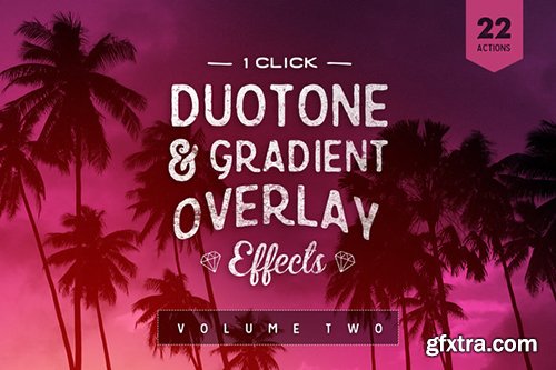 CreativeMarket Gradient Photoshop Actions 389299