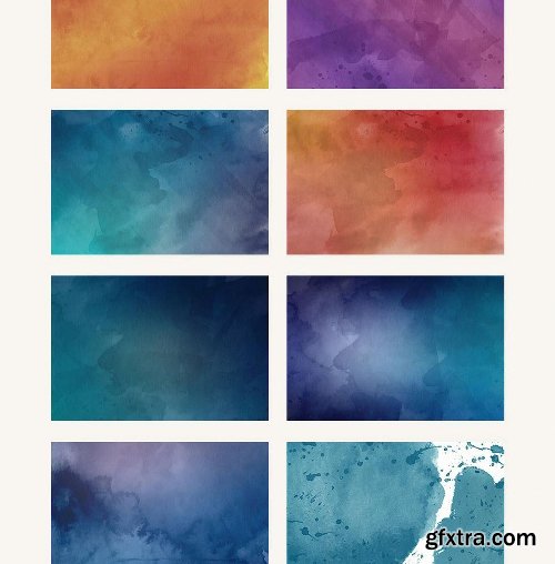 CreativeMarket Watercolor Bundle 486913