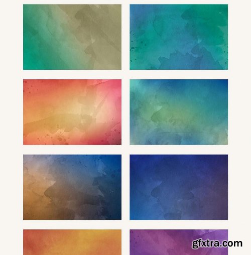 CreativeMarket Watercolor Bundle 486913