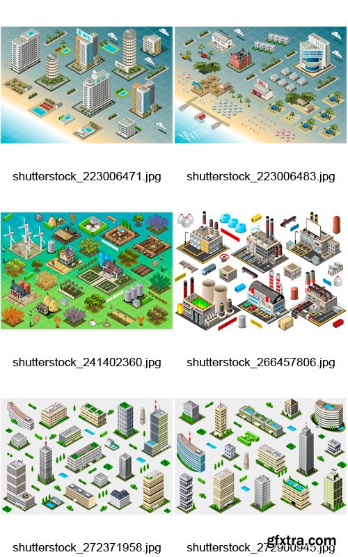 Amazing SS - Isometric Elements 3, 25xEPS