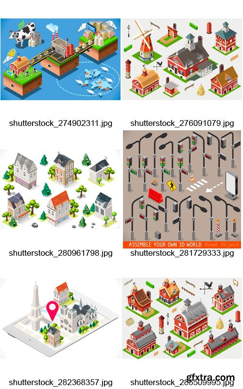 Amazing SS - Isometric Elements 3, 25xEPS