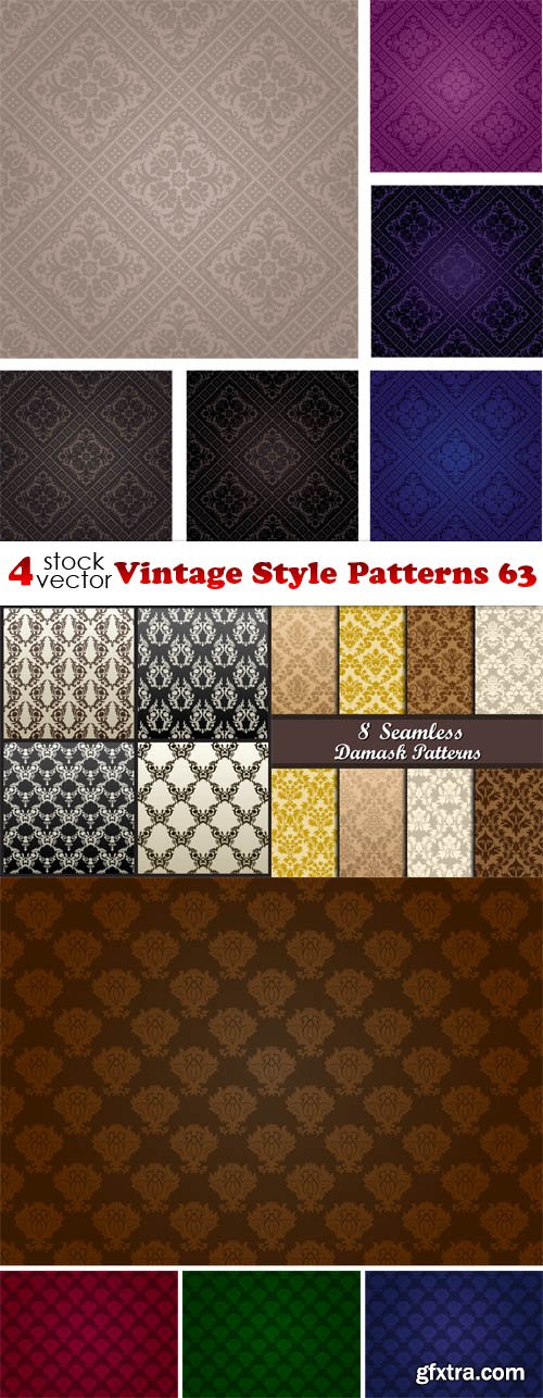 Vectors - Vintage Style Patterns 63