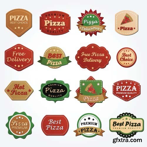 Pizza labels