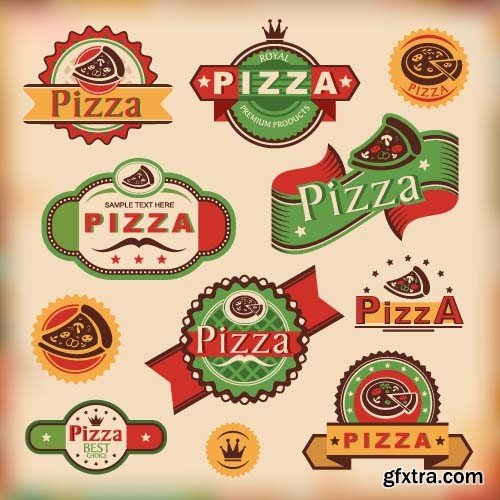 Pizza labels