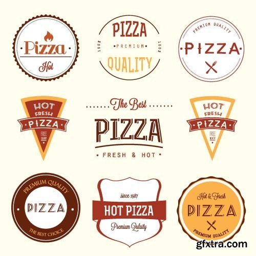 Pizza labels