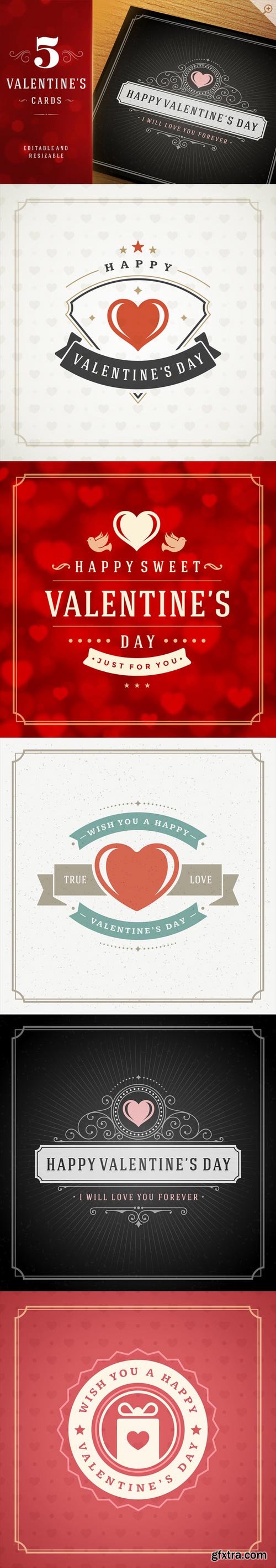 CM - Valentine's Day Logo Badges & Labels 464629